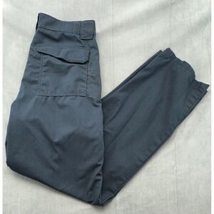 TRU SPEC Tactical Cargo Pants Mens 34x34 Blue Work Outdoor Utility Ripsop